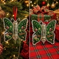 thumbnail image 6 of Christmas Cash Gift Butterfly Ornament, Acrylic Holiday Money Holder Ornament with Built-in Clear Compartment, Hanging Christmas Tree Cash Holder, Decor for Christmas Tree, Window, Car, Holiday Gift, 6 of 7