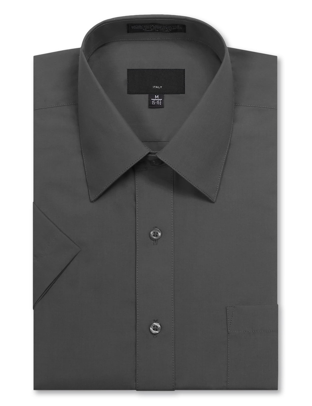 Allsense Men's Regular Fit ShortSleeve Dress Shirts