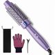 thumbnail image 1 of wonima11 1.5 Inch Thermal Brush Blowout with 5 Temp Settings, Universal Voltage Hair Curling Iron, Ceramic Ionic Thermal Round Curling Brush Suitable for Medium and Long Hair, Purple, 1 of 1