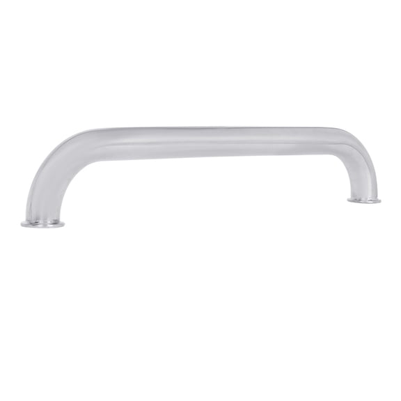 White Water 7892SPE Marine Grade 304 Stainless Steel Round Grab Rail with No Stud, 15-1/4" Length)