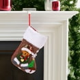 thumbnail image 5 of Zmeidao Mini Christmas Stockings Bulk, Christmas Stockings Santa Claus Snowman Reindeer Bear Candy Xmas Hanging Stockings for Christmas Tree Ornament Decorations Gift Holder 12.2", 5 of 6