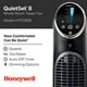 Honeywell HYF290B Quietset 8 Vitesses Ventilateur de Tour de Chambre Entière avec Télécommande & Mouvement Oscillant Noir Noir – image 2 sur 6