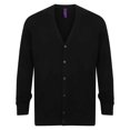 thumbnail image 1 of Henbury Mens Cotton Acrylic V Neck Cardigan, 1 of 3
