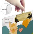 thumbnail image 4 of FMSHPON Cute Alpaca Clipboard Hardboard Wood Nursing Clip Board and Pull for Standard A4 Letter 13x9 inches, 4 of 6