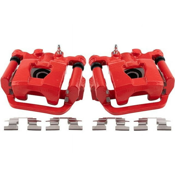 Rear Brake Caliper Set 2 Piece - Compatible with 2002 - 2006, 2013 - 2022 Nissan Altima 2003 2004 2005 2014 2015 2016 2017 2018 2019 2020 2021