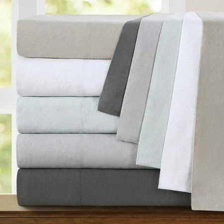 Echelon Home Washed Belgian Linen Pillowcases (Set of 2)