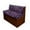 Purple Leopard, variant on XYZCANDO Pink Leopard RV Dinette Cushions Comfortable RV Accessories Stretchable Couch Cover 2 Cushion Sofa Stylish Loveseat Sofa Chair Cover Furniture Protector