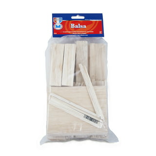 Midwest 6049 15-Count Pack of 1/8 x 1/2 x 36 Kiln Dried Balsa Wood Strips  