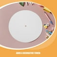 thumbnail image 3 of Raindrops 3pcs Turntable Platter Mat Vinyl Player Mat White For Home Use Improve Music Quality, 3 of 8
