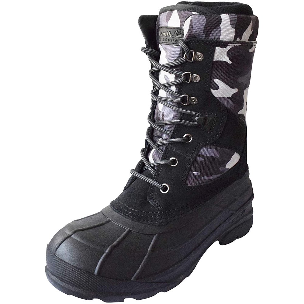 Kamik Kamik Men's Nationplus Snow Boot, Black Camo, 10.5 M Walmart