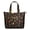 Woodland, variant on Travel Tote Bag with Rocket Spacecraft Print Lightweight Weekender Bag with Multiple Pockets for Weekend Getaways Business Trips