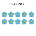 thumbnail image 4 of Cateissary 10 piezas de parches de flores para planchar sin planchar pegatinas autoadhesivas prácticas parches bordados suministros de emergencia Azul 20Conjunto, 4 of 6