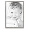 thumbnail image 2 of ArtToFrames 24" x 36" Classic Silver Picture Frame, 24x36 inch Silver Wood Poster Frame (WOM-4926), 1 Pack, 2 of 6