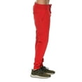 thumbnail image 3 of Lane Seven Unisex Premium Jogger Pant - RED - M, 3 of 3