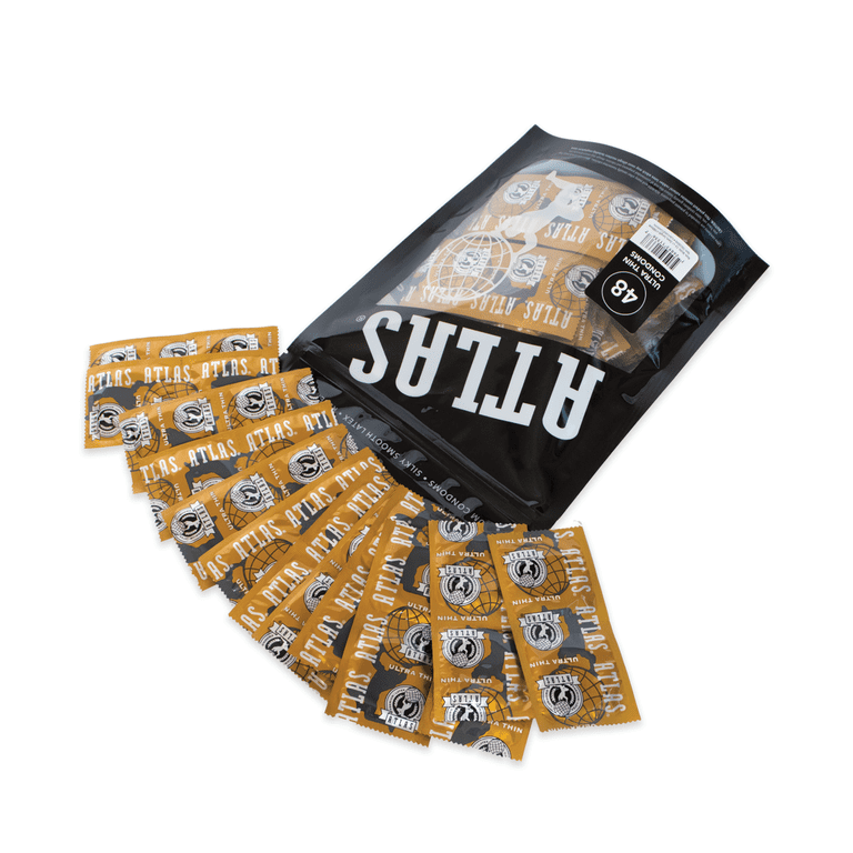 atlas ultra lubricated condoms Amazon.com: Atlas Non-Lubricated Condoms 36-Pack : Health & Household