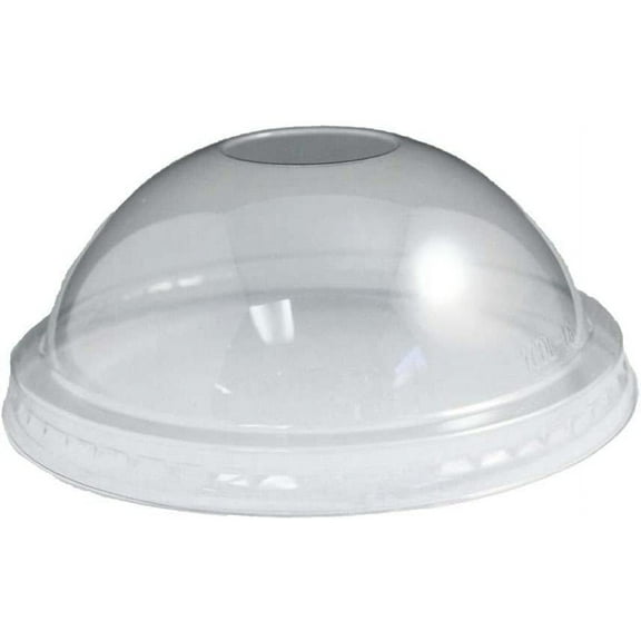 Dome Lid for 16 oz. Yocup Paper Ice Cream/Frozen Dessert Cups - 1000 Count