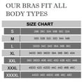 thumbnail image 2 of Women's 3 Pack Seamless Comfortable Sports Bra with Removable Pads,Full-Coverage Pullover Stretchy Sports Bras, 2 of 6