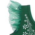 thumbnail image 5 of Girls Ruffle Sleeve Ballet Dance Dress Tutu Skirted Leotard Ballerina Outfits with Shiny Skirt Stage Dance Wear, 5 of 7