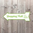 thumbnail image 5 of Arrow Shape Shopping Mall Left 12x4" Wall or Door Sign | Public Shop Signage, 5 of 7
