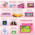 thumbnail image 3 of SHARECLOUD Kids Tablet 10 inch, Android 16 Tablet for Kids, 20GB RAM+32GB ROM/1TB Expand, 6000mAh, Parental Control, EVA Case-Pink, 3 of 7