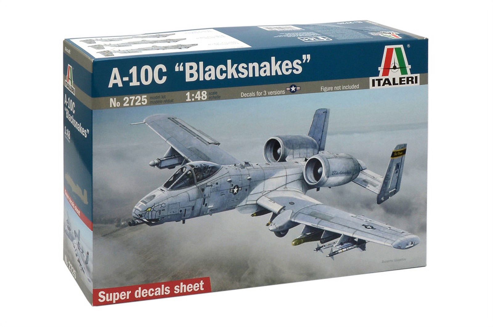 Italeri 2725S¬†A-10C Blacksnakes Model Aircraft 1: 48