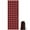 Red and White, variant on Pink Brown Heart Checkered Pattern Hot Yoga Mat Towel Non Slip for Hot Yoga - Quick-Drying Yoga Mat Cover with 4 Corner Pockets with Travel Bag - Hot Yoga Towel Non Slip 70"x26"