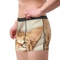 thumbnail image 2 of Pofeuu Sleeping Cat In Blanket Print Men’s Boxer Briefs, Moisture-Wicking Underwear, Regular,Trunk-X-Large, 2 of 5