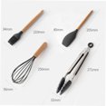 thumbnail image 4 of 11PCS Cooking Utensils with Storage Holder Kitchen Utensil Set Silicone Kitchenware Set Wooden Handle Cookware Set Chef Nonstick Cookware Kitchen Gadgets, 4 of 7