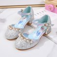 thumbnail image 1 of Zapatos de princesa de niña de dibujos animados de Disney, nuevas sandalias de cristal frzozen para niños, modelo de niña pequeña, zapatos de rendimiento, plantilla de 20,5 CM Gao Jinjia LED, 1 of 2