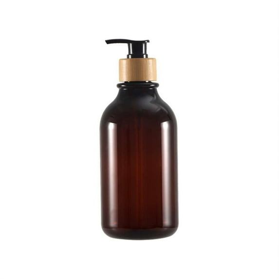 Plastic Pressed Bottles Are Divided Into Bright Bottles With Black Body 300ML