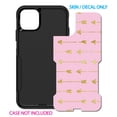 thumbnail image 2 of DistinctInk Custom SKIN / DECAL compatible with OtterBox Commuter for iPhone 11 Pro (5.8" Screen) - Pink & Gold Print - Arrows Pattern, 2 of 5