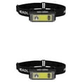 thumbnail image 4 of Maytalsory 1/2/3/5 Lampe Frontale 6 Modes Réglables USB Rechargeable Étanche Extérieur Nuit Camping Randonnée Escalade Lampe d'Urgence Sans Batterie 2 Pcs, 4 of 6