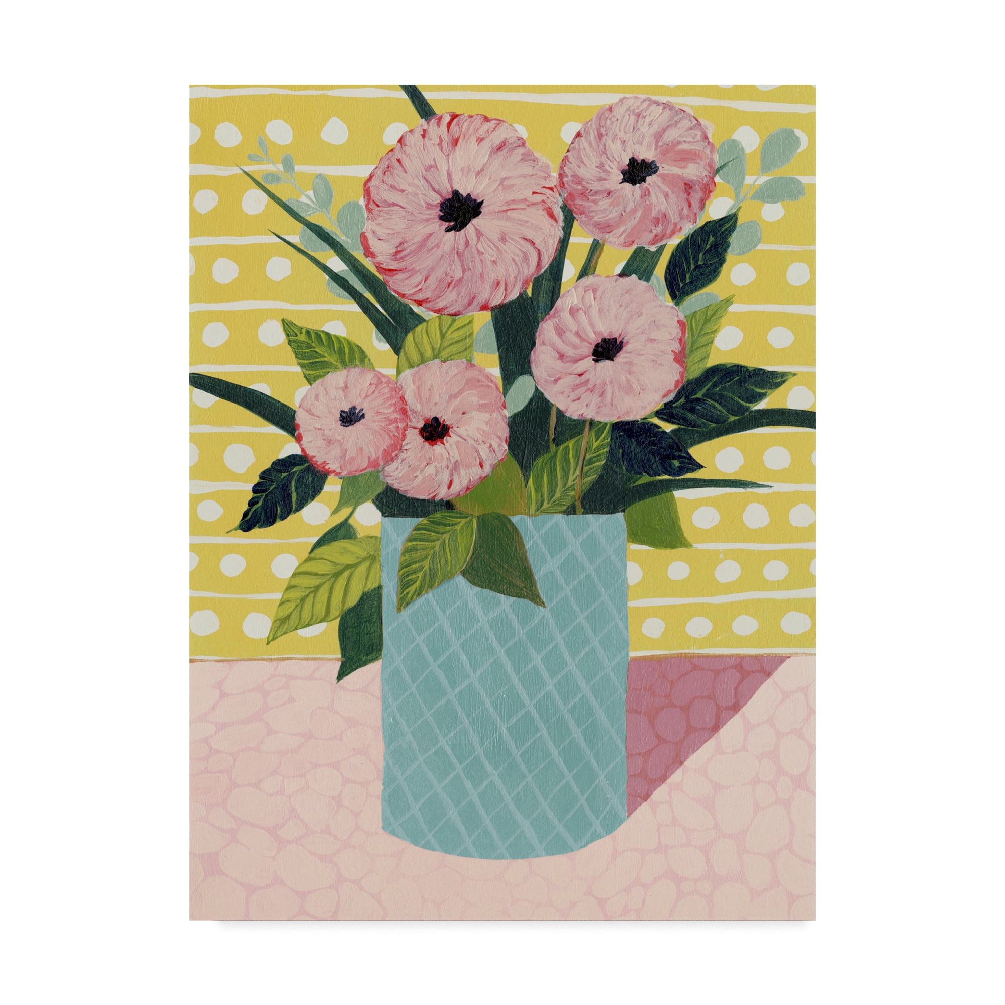 Trademark Fine Art 'Retro Bouquet II' Canvas Art by Grace Popp
