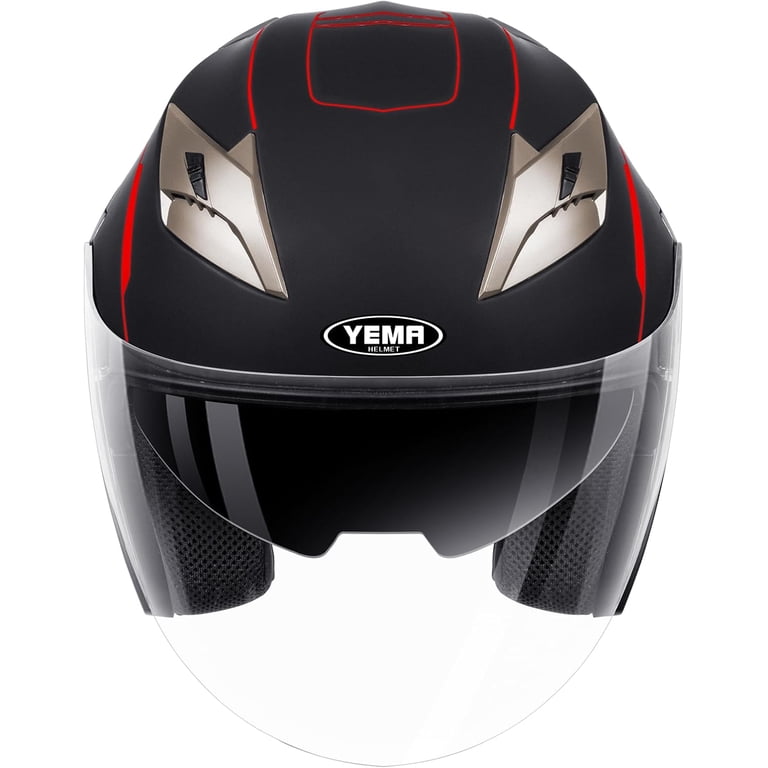 3 4 motorcycle helmets women D.O.T. Daytona Cruiser 3/4 Helmet Heaven Sent MARA Leather The soft inner liner of our black dirt bike helmet fits snugly 3/4 Motorcycle Helmets Open Face
