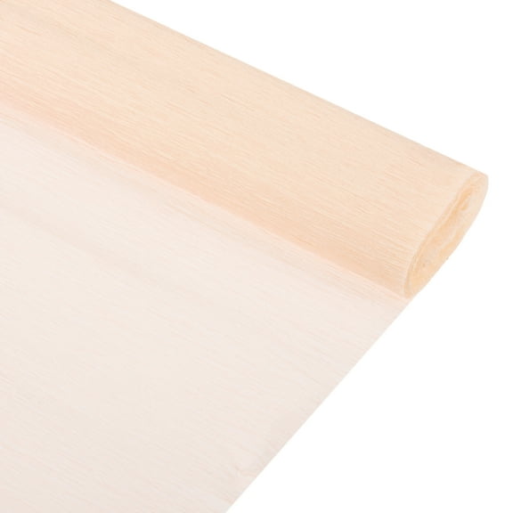 Crepe Paper Roll 7.5ft Long 20 Inch Wide for Wedding Decoration,Cream Color 2pcs