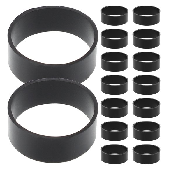 TABLETREANDS 600Ud Bandas Reutilizables De Silicona Negras Para Amarrar Cables Y Mantener Orden En Escritorio