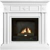 Paige Gel Fuel Fireplace, White