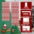 thumbnail image 3 of Pentantan 2'x6' Christmas Area Rugs for Hallway Kitchen, Machine Washable Rug Low Pile with Non Slip Backing, Bedroom Bathroom Entryway, Red/White, 3 of 7