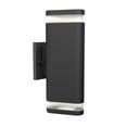 thumbnail image 1 of Artika Trygon Lampe Murale Extérieure Moderne, Noir, 1 of 7