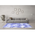 thumbnail image 3 of Ahgly Company Machine Washable Indoor Rectangle Abstract Blue Modern Area Rugs, 4' x 6', 3 of 4