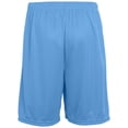 thumbnail image 2 of Augusta M Youth Training Shorts Columbia Blue 1421, 2 of 5