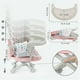 thumbnail image 4 of Silla alta para bebé YOLEO, altura ajustable con bandeja, 4 of 8