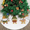 Christmas Tree Skirt, Hello Autumn Plush Soft Christmas Tree
