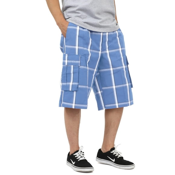 Plaid Shorts Men