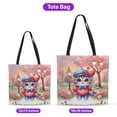 thumbnail image 5 of Happy Valentine’s Day Adorable Scottish Fold Kitten Holding Heart Balloon All Over Print 3D Canvas Tote Bag Cat Lover Kitten Owner Gifts Reusable Handbag - 00030, 5 of 5