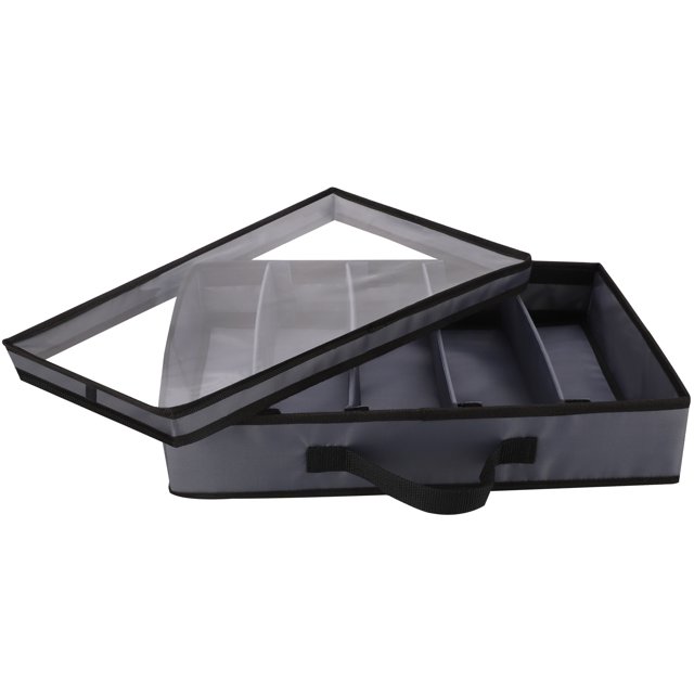 Modelo personalizado Modelo KIN59-1 gris Caja de almacenamiento de vajilla Caja de almacenamiento de cajón ajustable Material Tela Oxford 420D + tablero duro de PE + cartón ANGGREK Otros