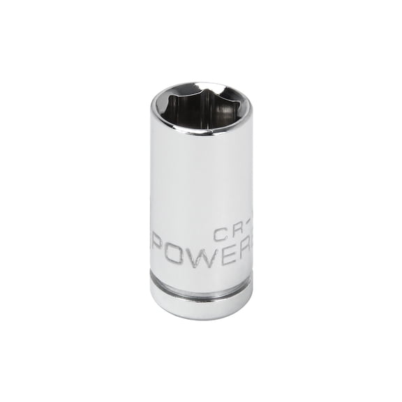 Powerbuilt 1/4 Inch Drive x 5/16 Inch 6 Point Shallow Socket - 648275