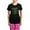 With Pink Pant, variant on CafePress - PATRICKSAINT - Women's Short Sleeve Print T-Shirt and Pants Dark Cotton Pajama Set
