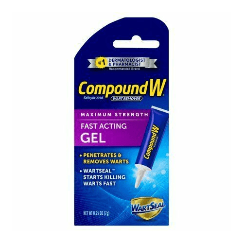 8 Pack Compound W Wart Remover Maximum Strength Salicylic Acid Fast Acting Gel 0.25 oz