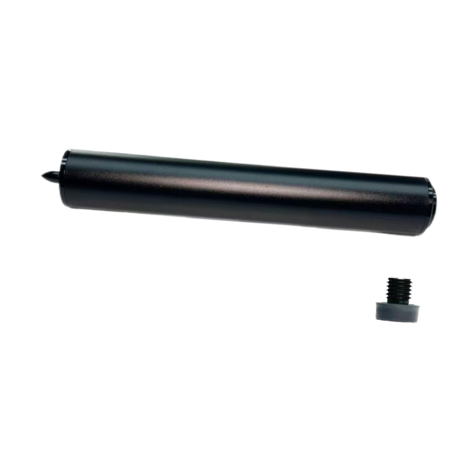 Vsenkes Pool Cue Extender Pool Stick Extension Rod Billiards Accessory Ultralight Snooker Cue End Lengthener for Beginners Enthusiast